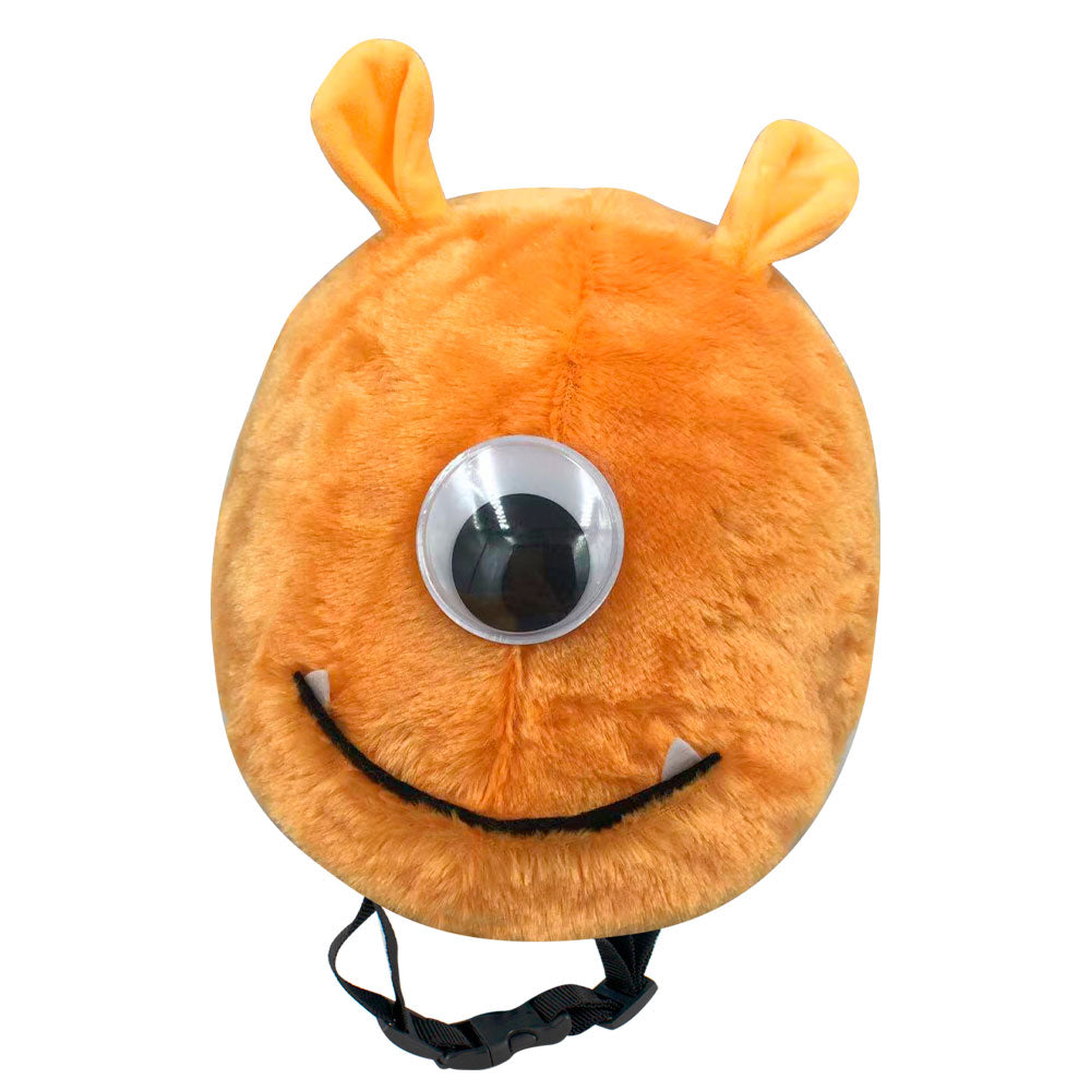 K3YRIDERS Каска с плюшено калъфче Monster Eyes Sunny