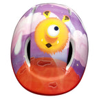 K3YRIDERS Каска с плюшено калъфче Monster Eyes Sunny