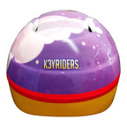 K3YRIDERS Каска с плюшено калъфче Monster Eyes Sunny