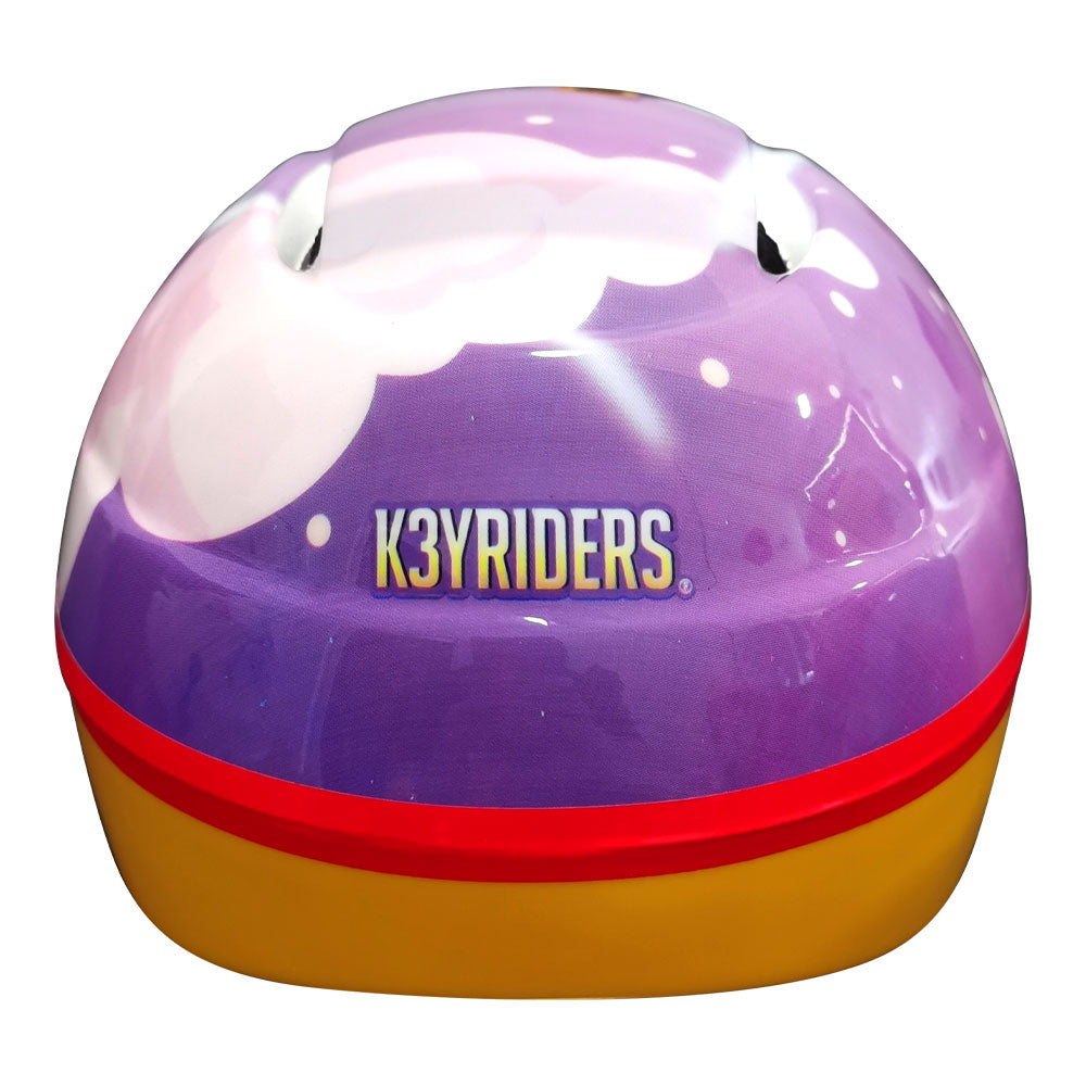 K3YRIDERS Каска с плюшено калъфче Monster Eyes Sunny