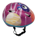 K3YRIDERS Каска с плюшено калъфче Monster Eyes Purpy