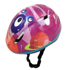 K3YRIDERS Каска с плюшено калъфче Monster Eyes Purpy
