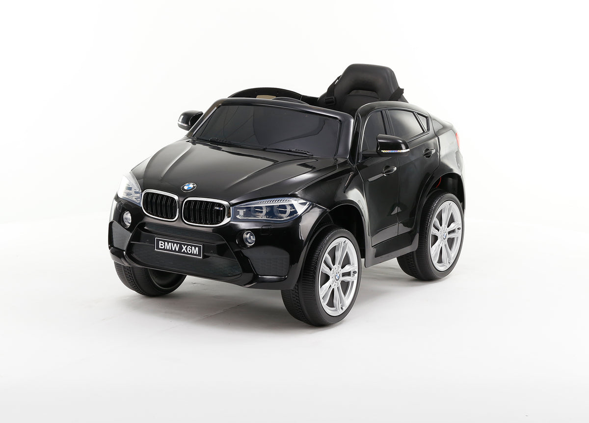 KikkaBoo Акумулаторна кола licensed BMW X6M Black