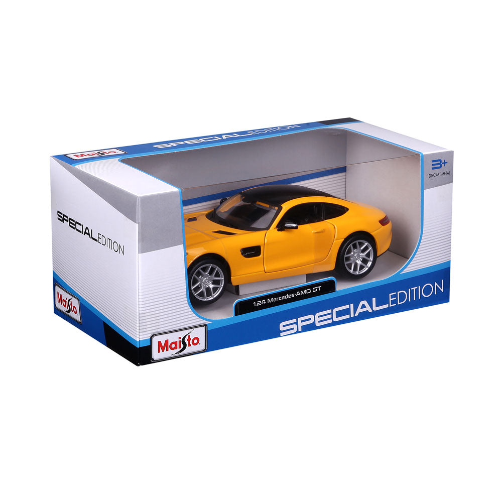 MAISTO SP EDITION Кола MERCEDES-BENZ AMG GT 1:24 жълта