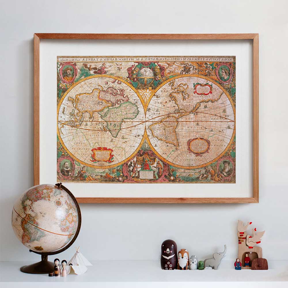 CLEMENTONI 1000ч. Пъзел High Quality Collection Mappa Antica