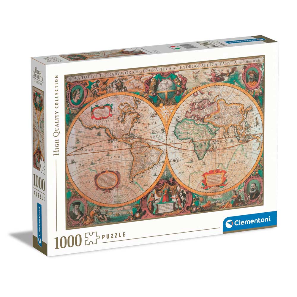 CLEMENTONI 1000ч. Пъзел High Quality Collection Mappa Antica