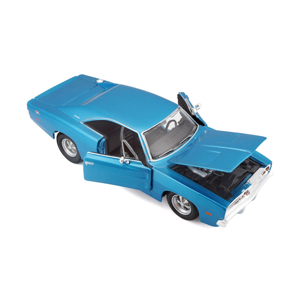 MAISTO SP EDITION Кола 1969 Dodge Charger R/T 1:25 синя