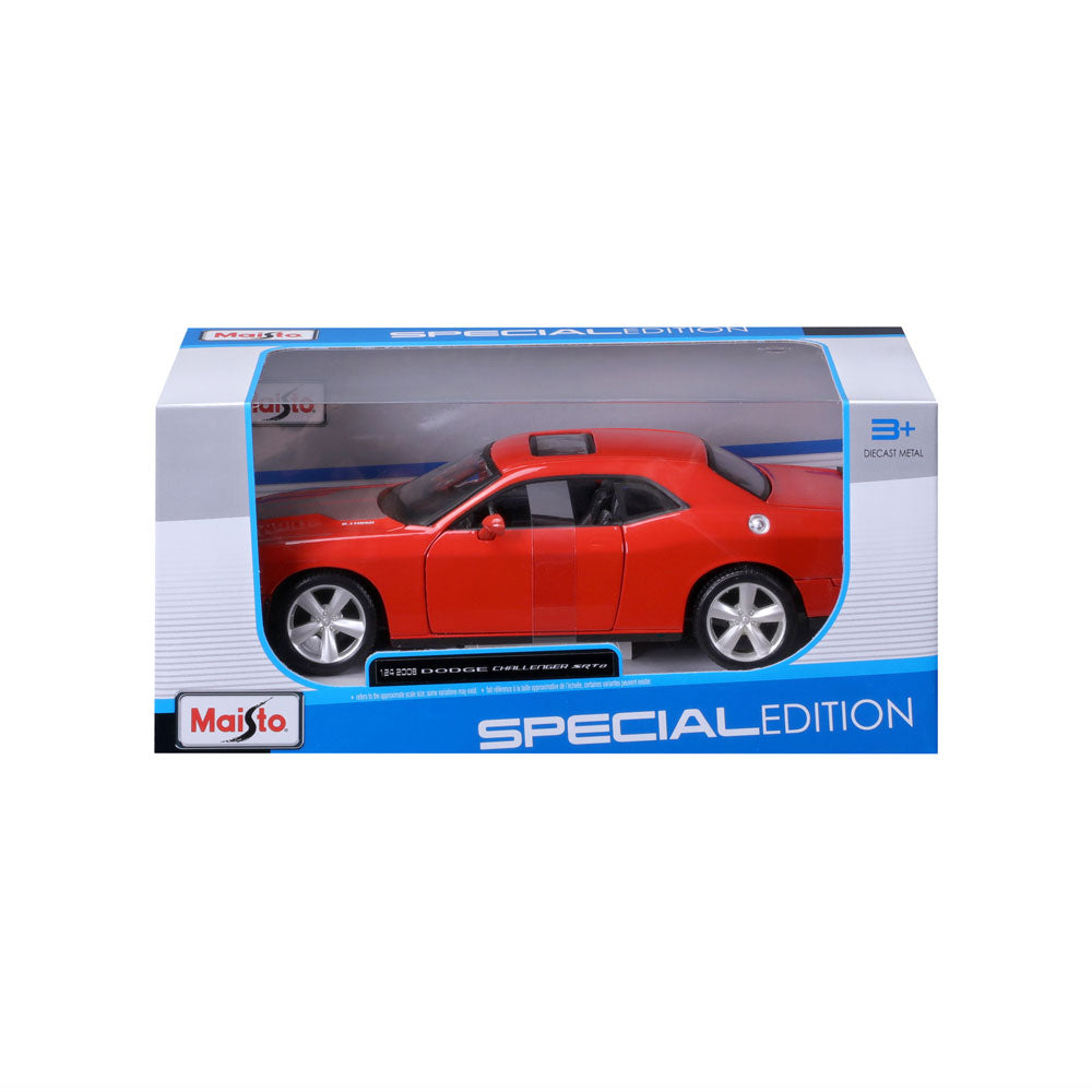 MAISTO SP EDITION Кола 2008 Dodge Challenger SRT8 1:24 оранжева