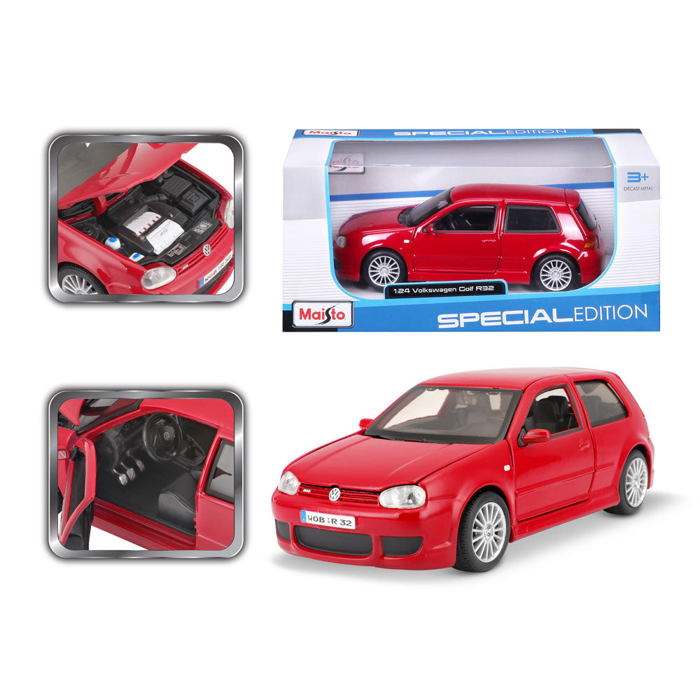MAISTO SP EDITION Кола VW Volkswagen Golf R32 Червена