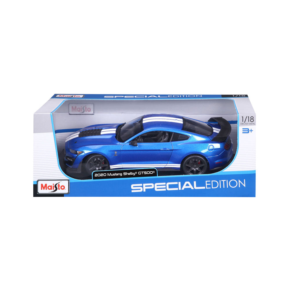 MAISTO SP EDITION Кола Mustang Shelby GT500 1:18 Синя