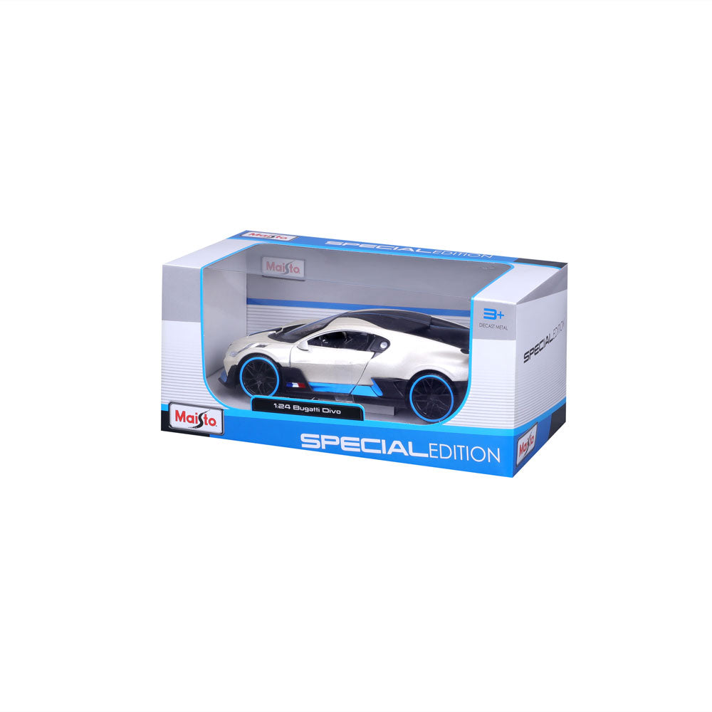 MAISTO SP EDITION Кола Bugatti Divo 1:24 бяла