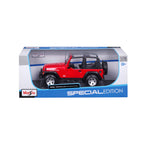 MAISTO SP EDITION Кола Jeep Wrangler Rubicon 1:18 червена