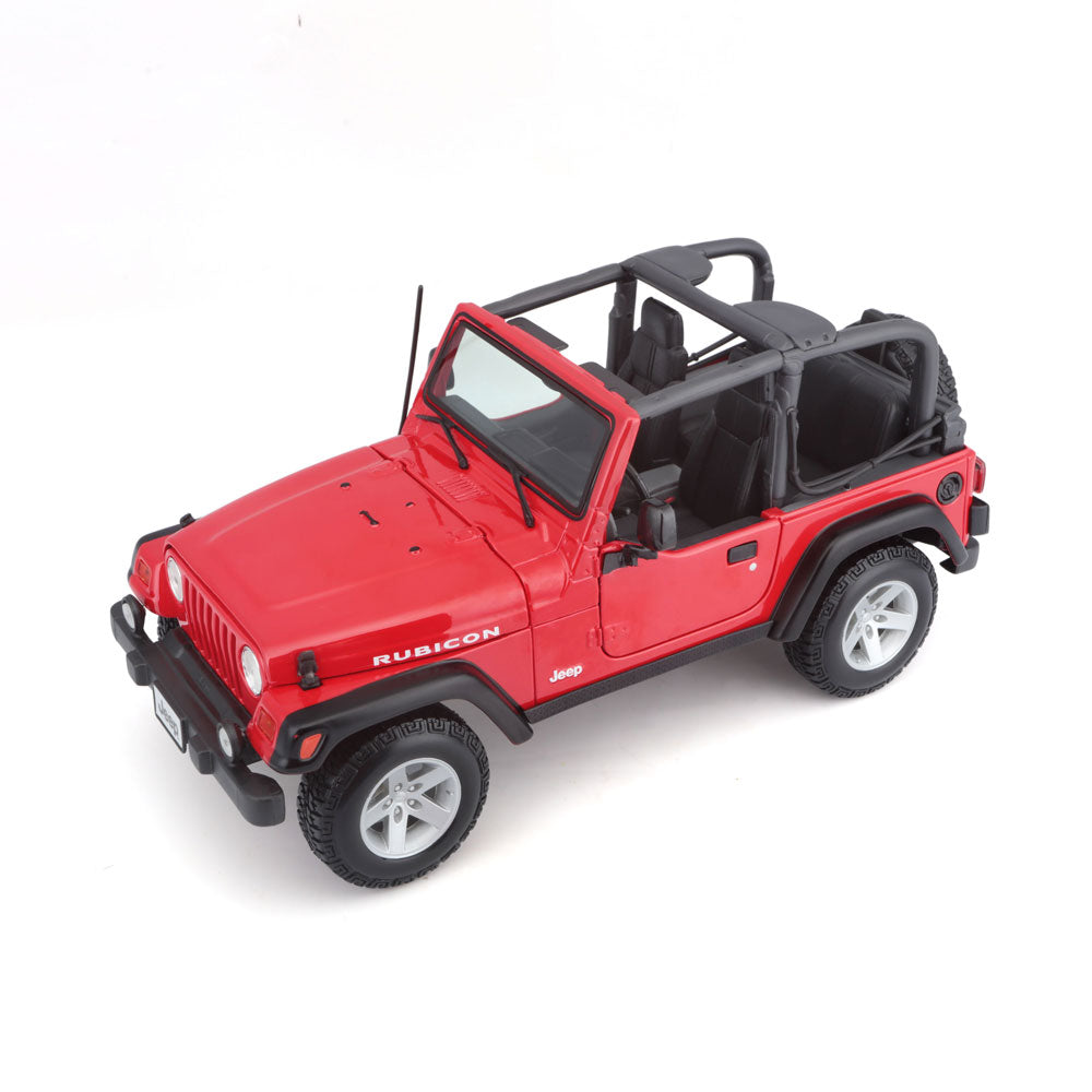 MAISTO SP EDITION Кола Jeep Wrangler Rubicon 1:18 червена