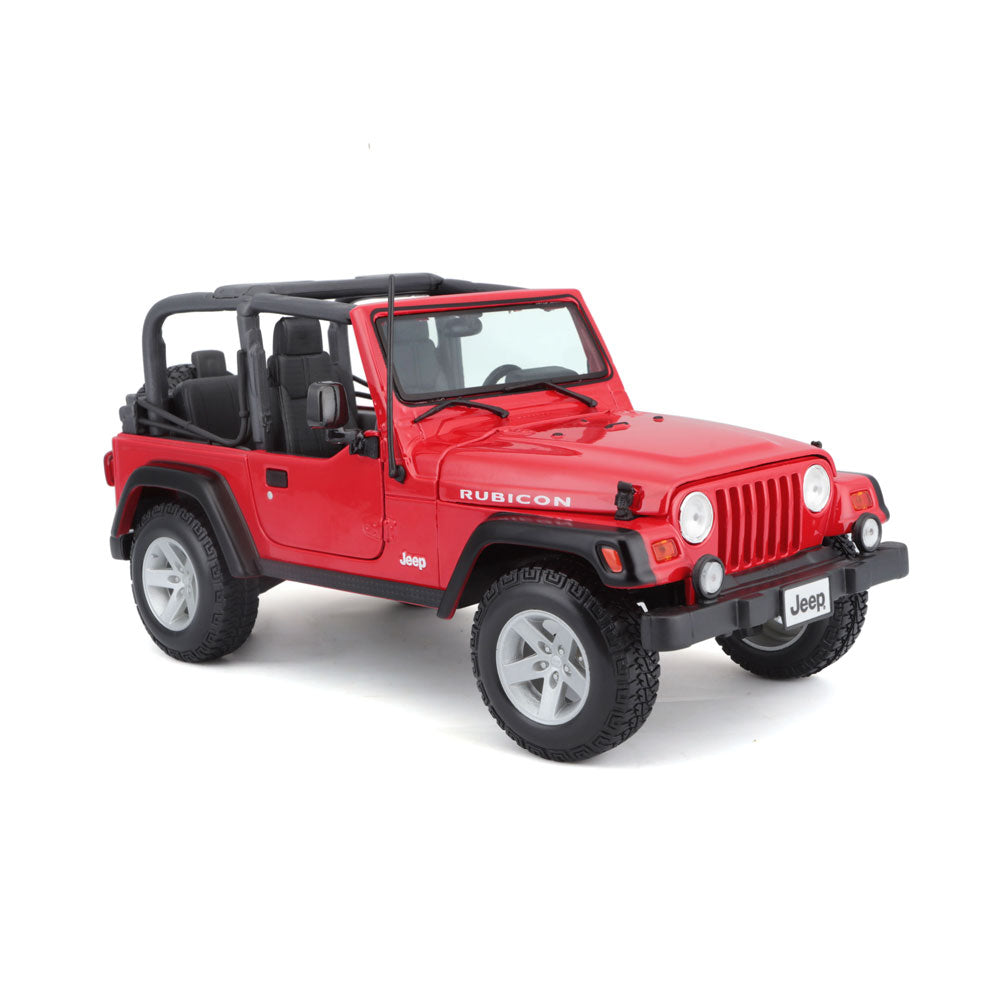 MAISTO SP EDITION Кола Jeep Wrangler Rubicon 1:18 червена