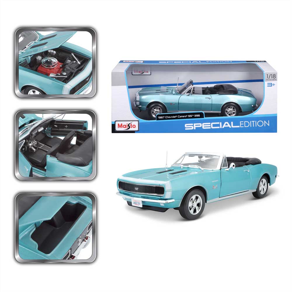 MAISTO SP EDITION Кола CHEVROLET CAMARO SS 396 1:18