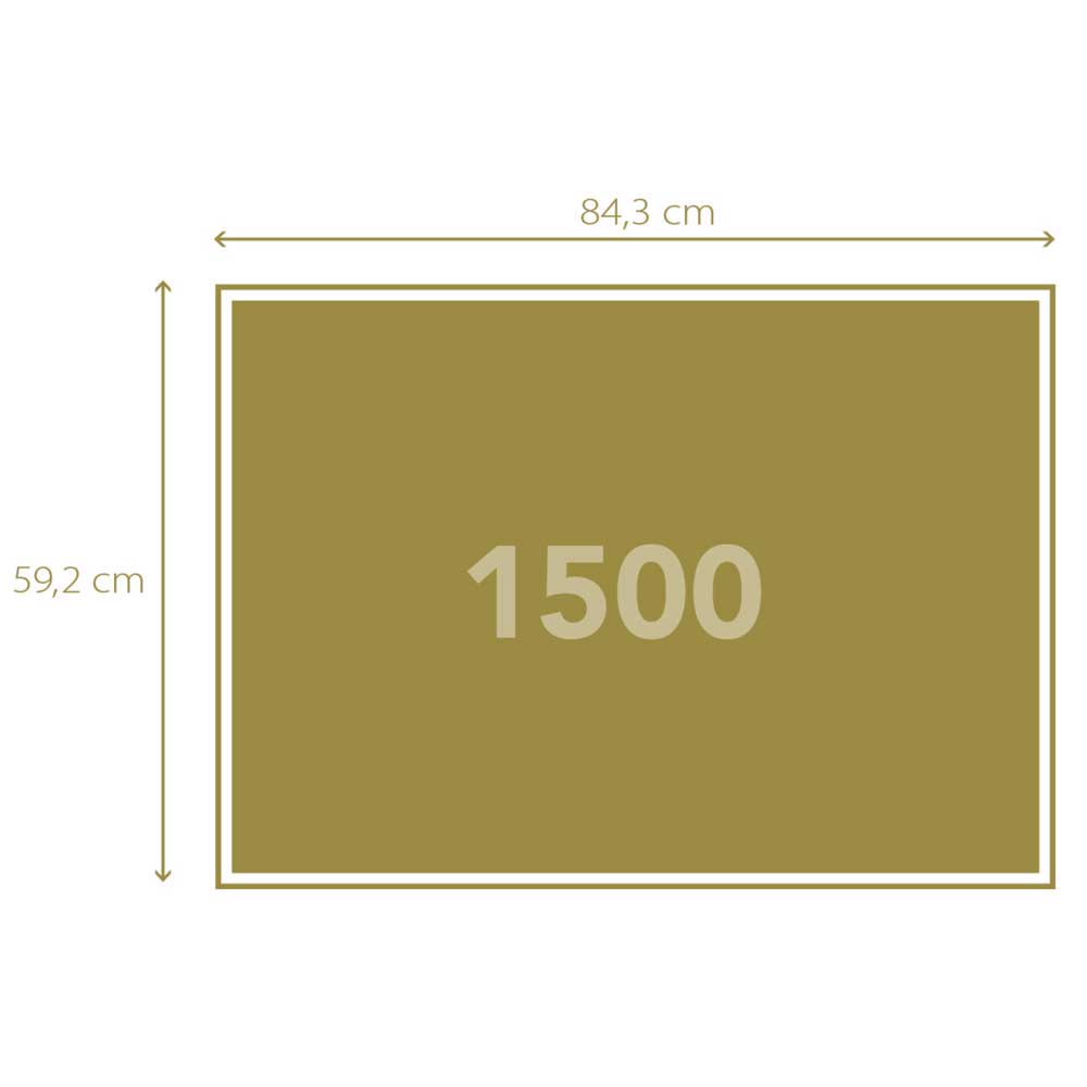 CLEMENTONI 1500ч. Пъзел High Quality Collection Woodland Fantasy Garden