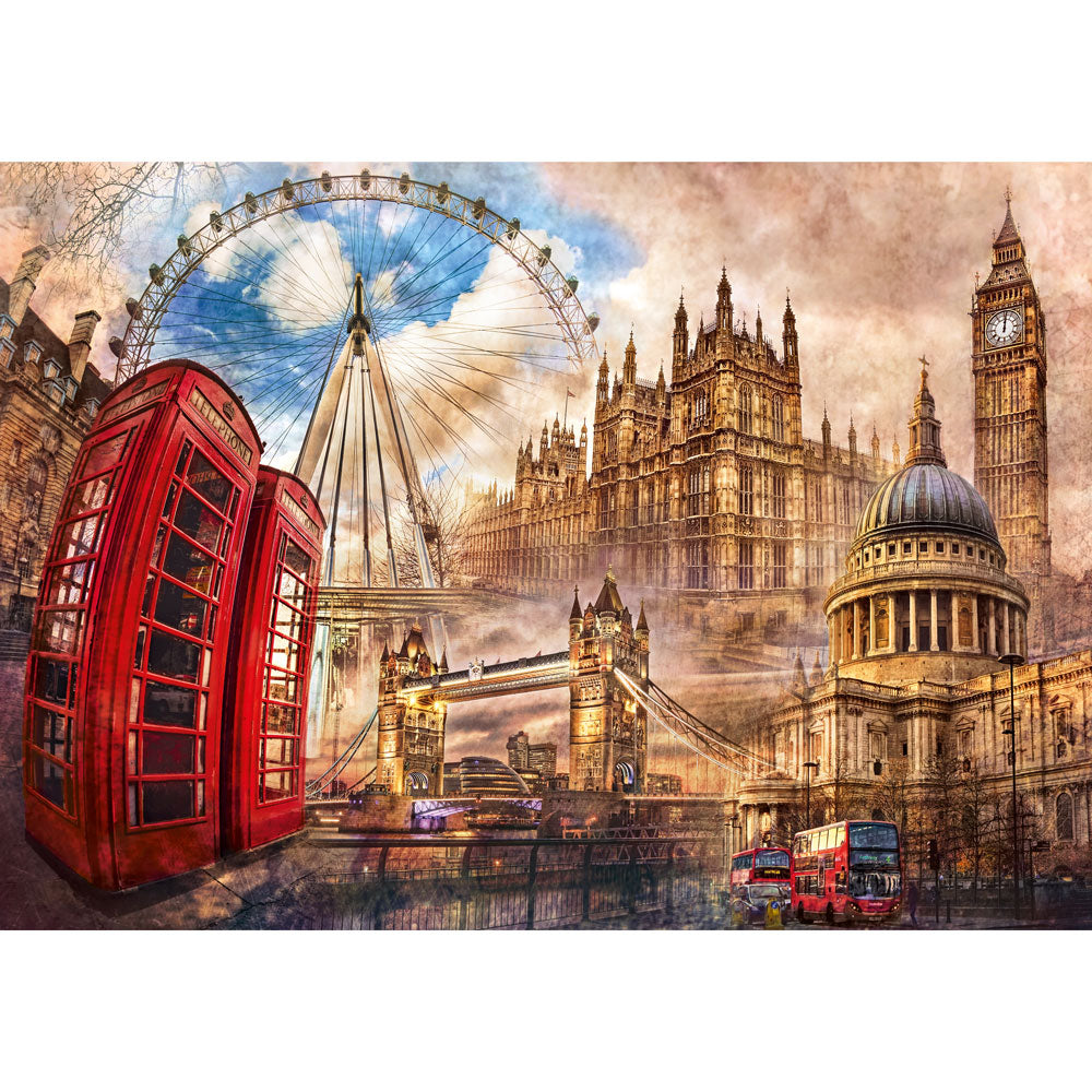 CLEMENTONI 1500ч. Пъзел High Quality Collection Vintage London
