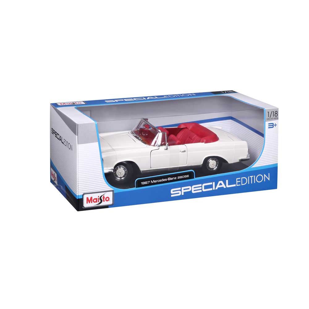 MAISTO SP EDITION Кола Mercedes Benz 280SE, Cabrio 1967 1:18