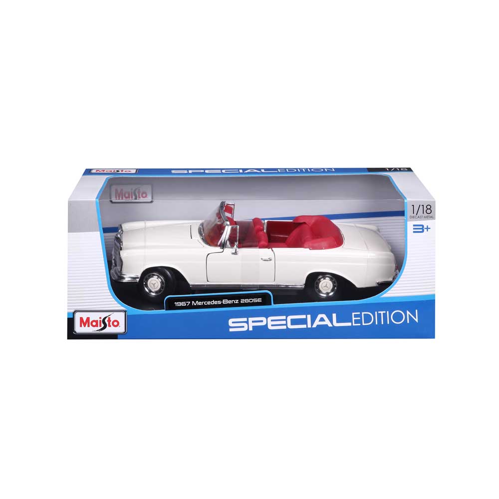 MAISTO SP EDITION Кола Mercedes Benz 280SE, Cabrio 1967 1:18