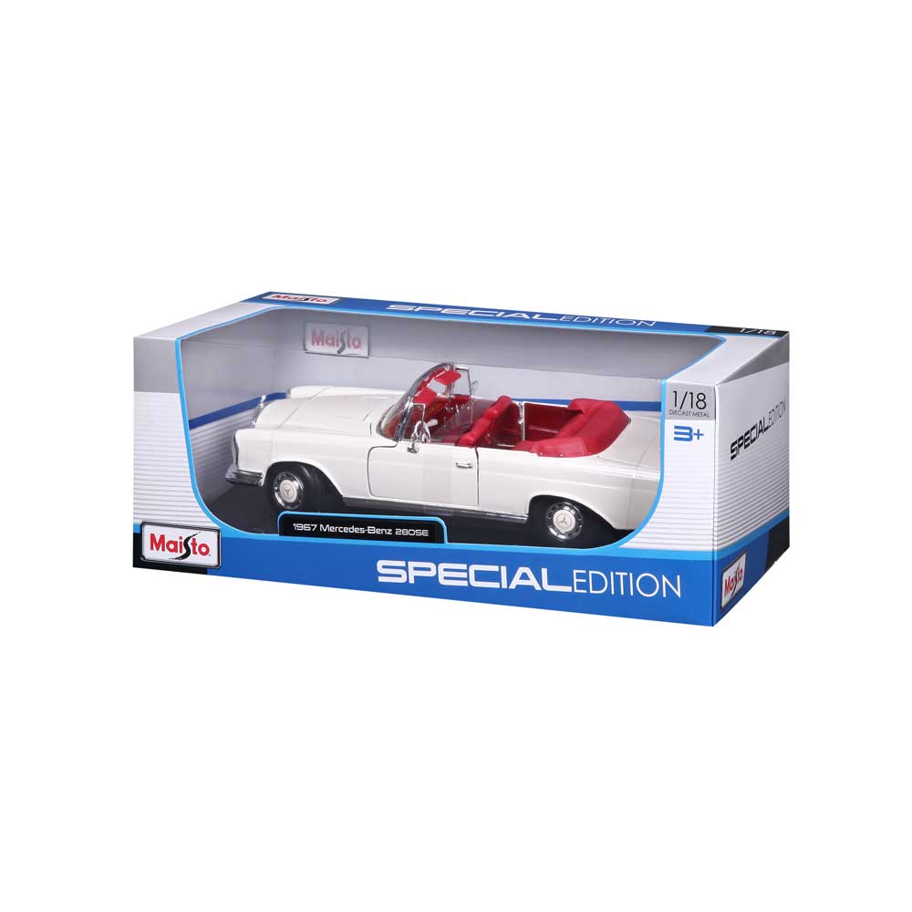 MAISTO SP EDITION Кола Mercedes Benz 280SE, Cabrio 1967 1:18