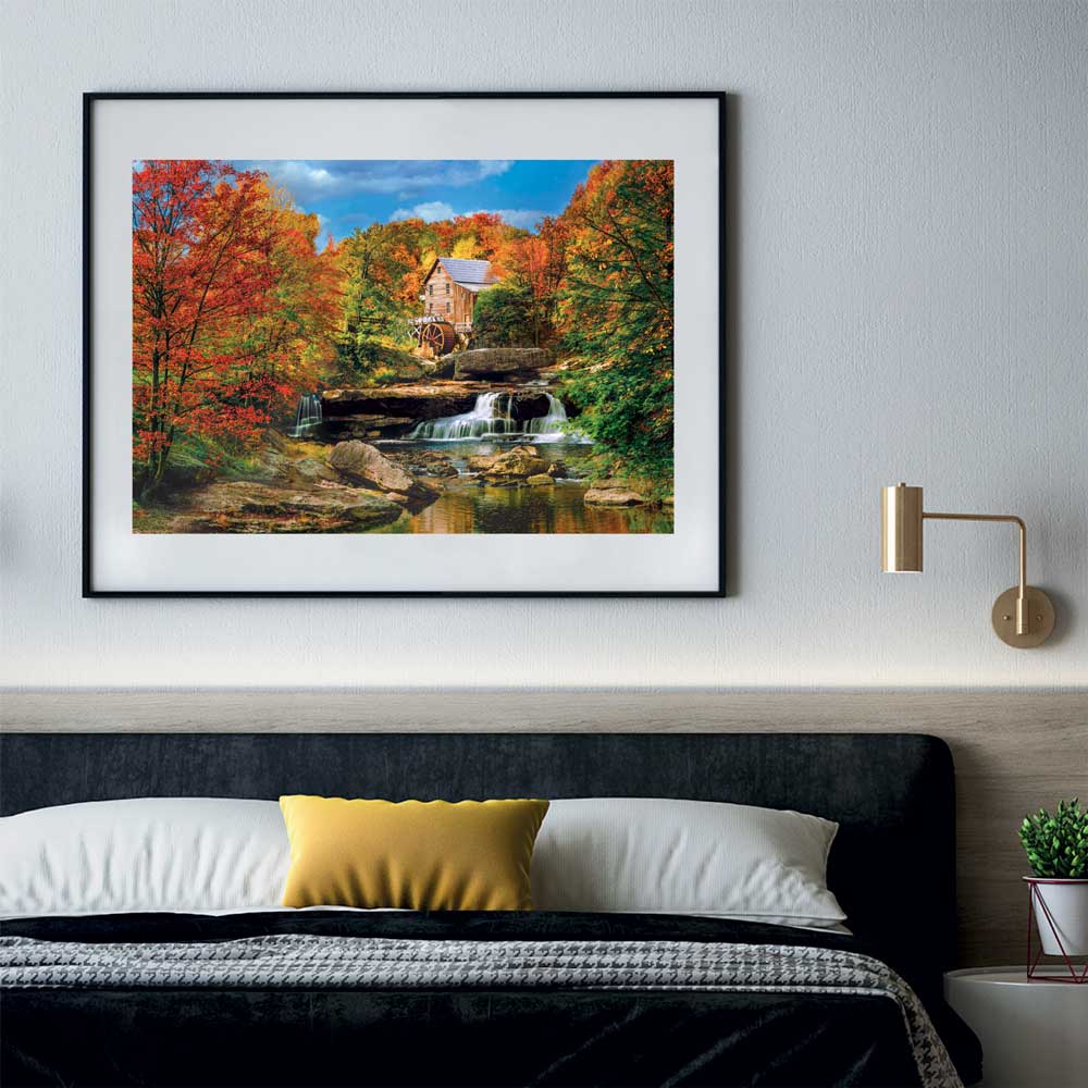 CLEMENTONI 2000ч. Пъзел Glade Creek Grist Mill