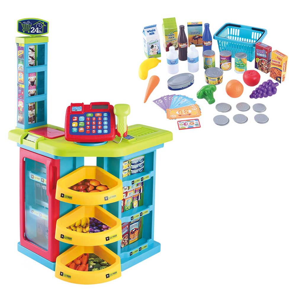 PlayGo Супермаркет Grocery Store с каса 64ч.