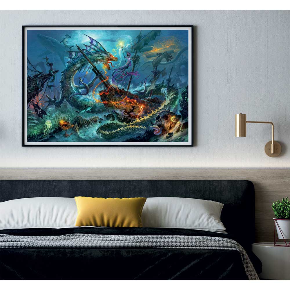 CLEMENTONI 3000ч. Пъзел The Underwater Battle