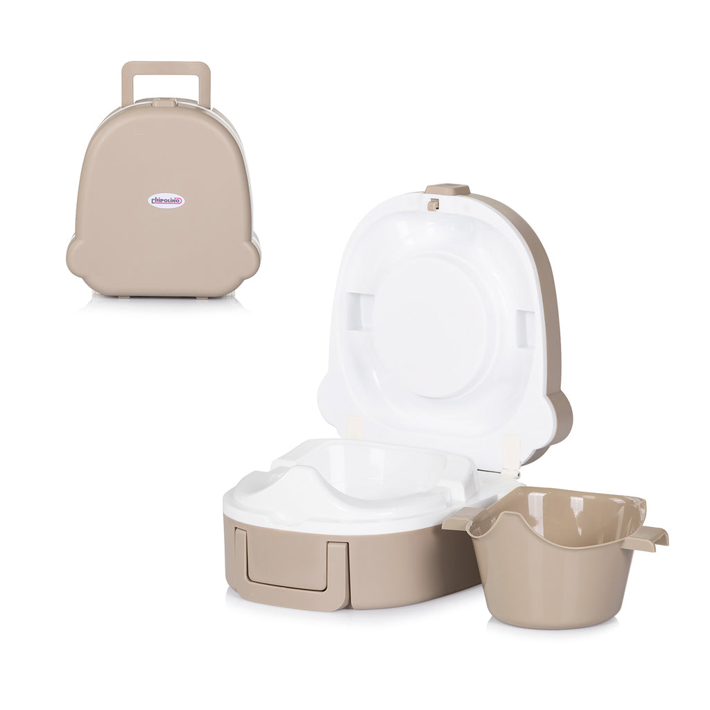 Chipolino Гърне за пътуване Potty to Go Беж