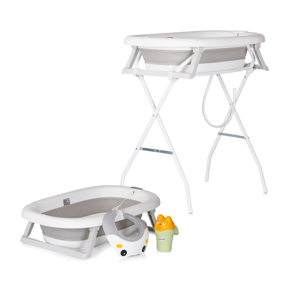 Chipolino Вана с канче, козирка и стойка AquaCare, сива