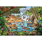 CLEMENTONI 3000ч. Пъзел African Waterhole