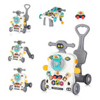 Chipolino Музикална играчка на колела Мулти, сива