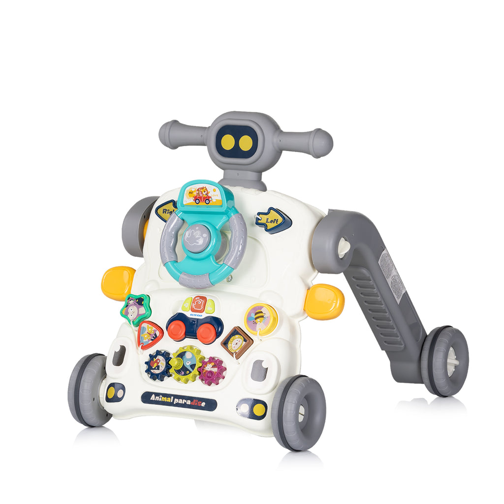 Chipolino Музикална играчка на колела Мулти, сива