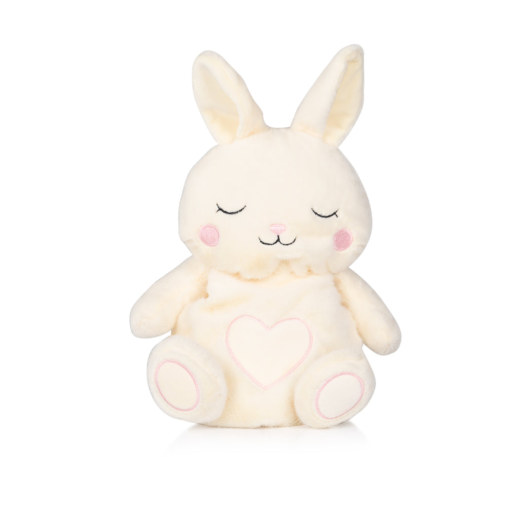 Chipolino Дишаща плюшена играчка с музика и светлина Зайче