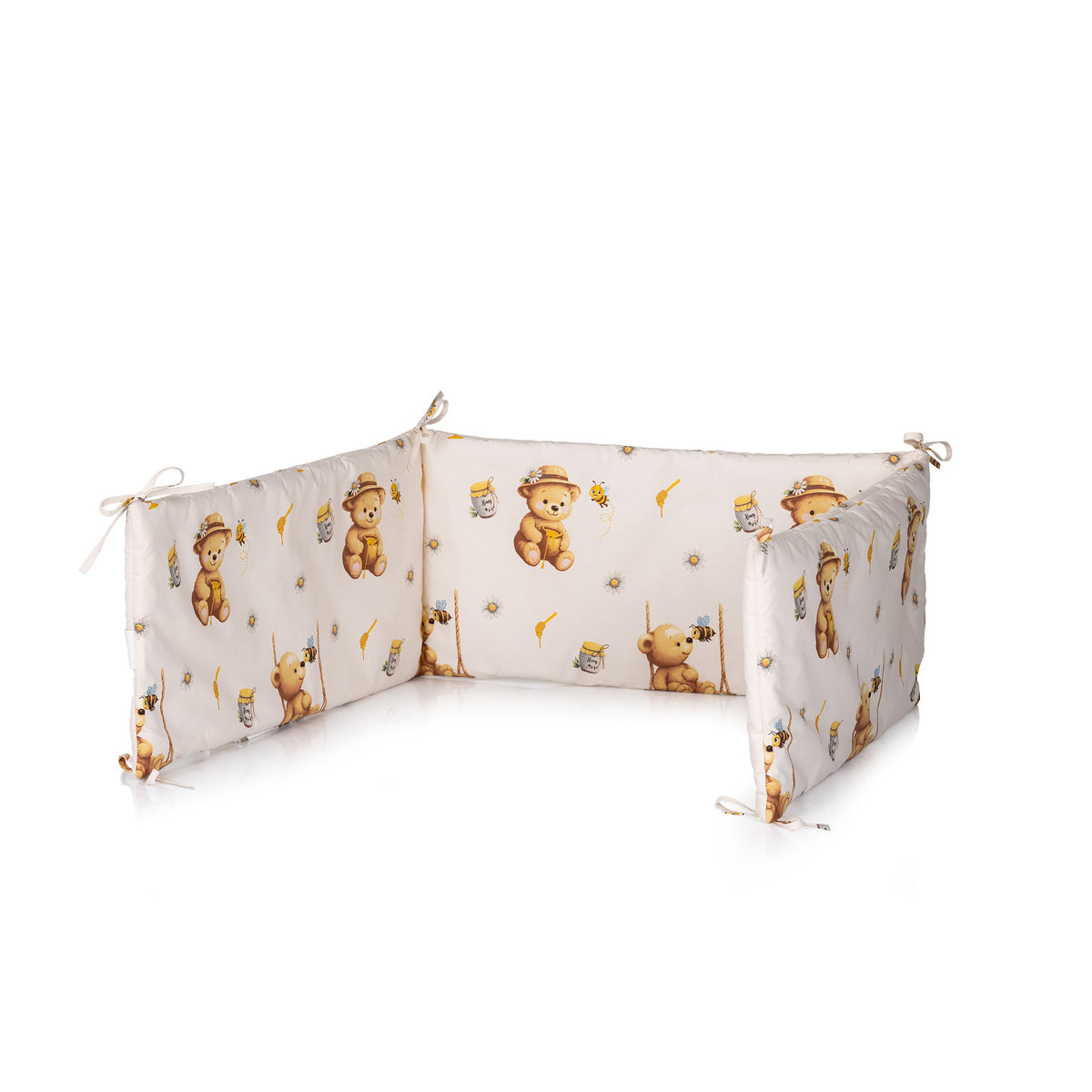 Chipolino Обиколник за бебешко легло 30/180 Сладко мече