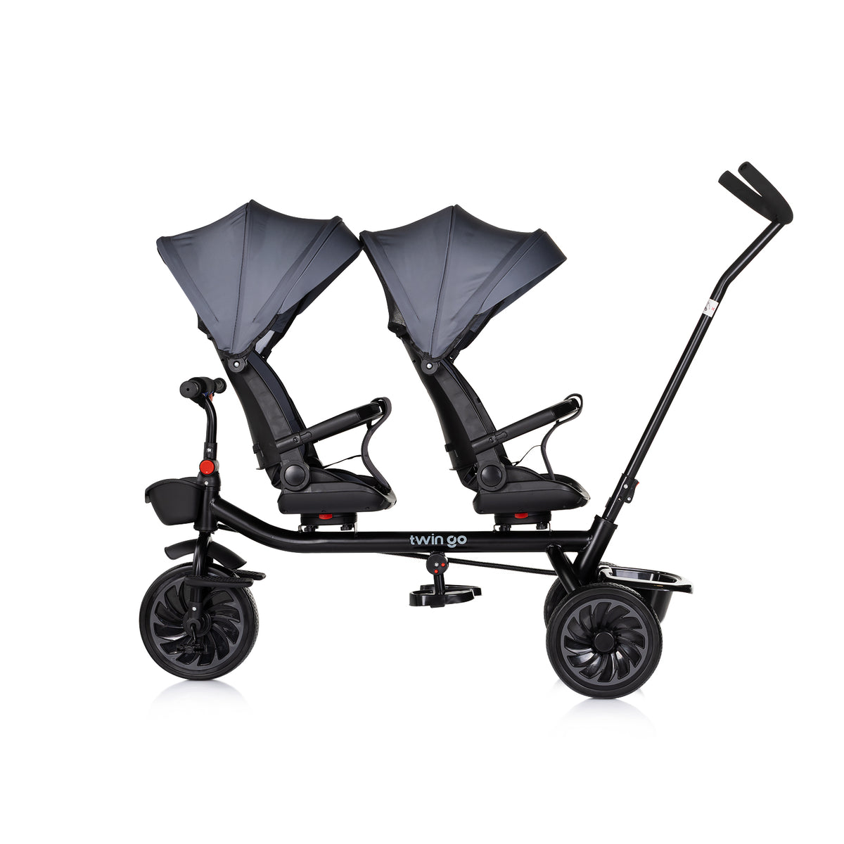 Chipolino Триколка за близнаци Twin Go Графит