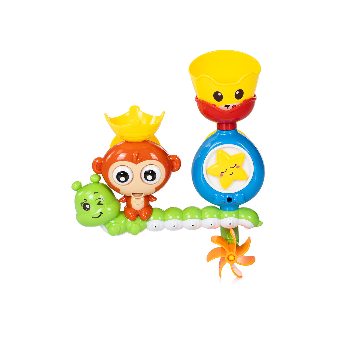 Chipolino Детска играчка за баня Гъсеничка