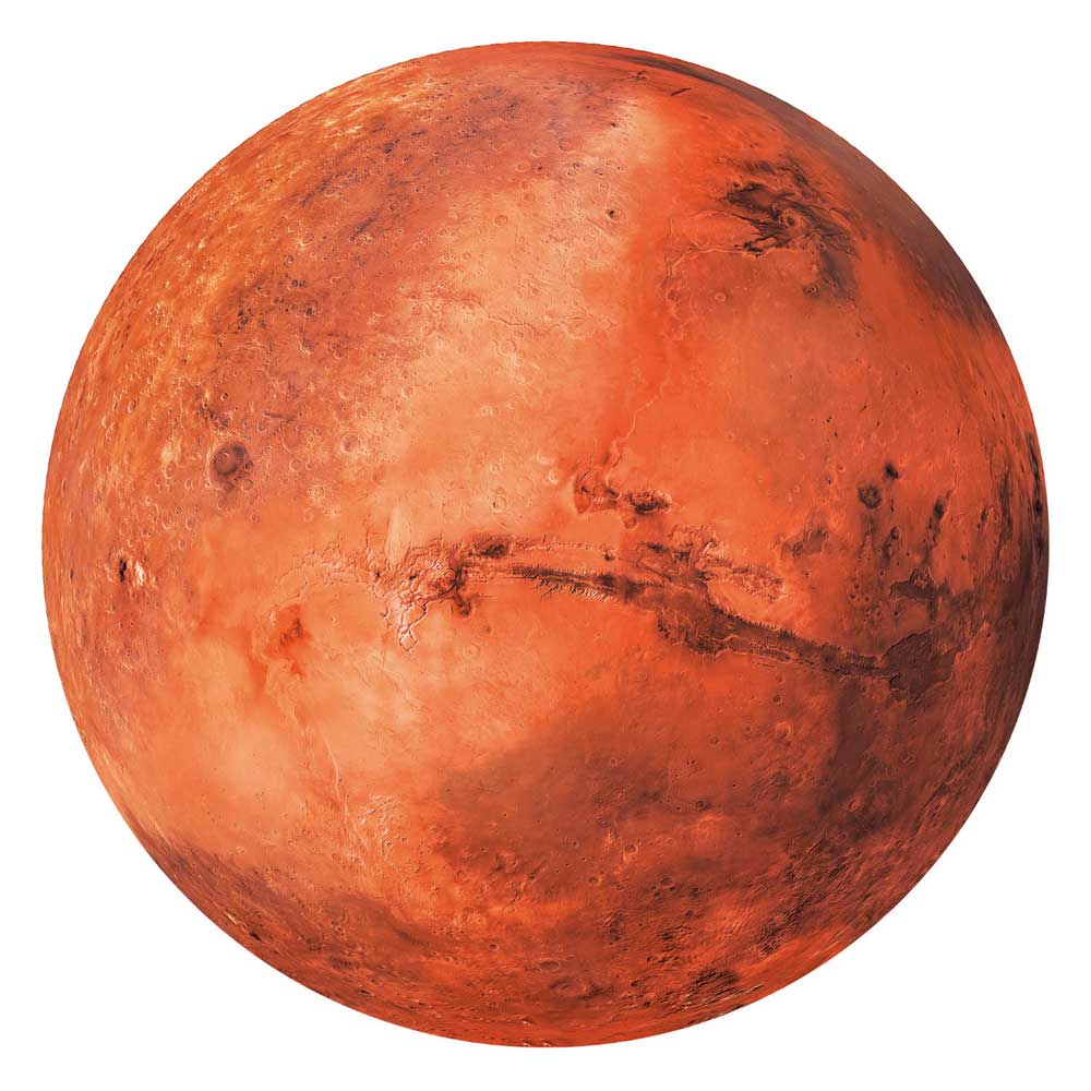 CLEMENTONI 500ч. Пъзел SPACE COLLECTION ROUND Mars