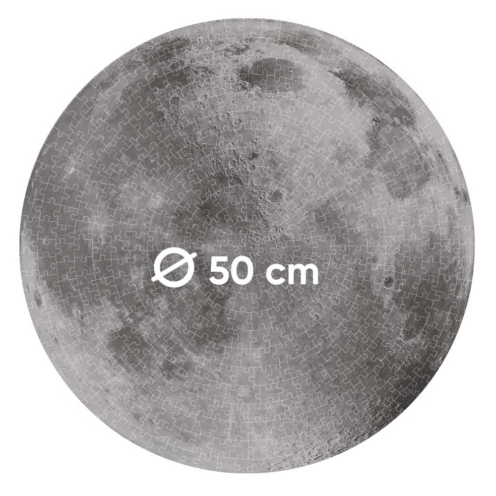 CLEMENTONI 500ч. Пъзел SPACE COLLECTION ROUND Moon