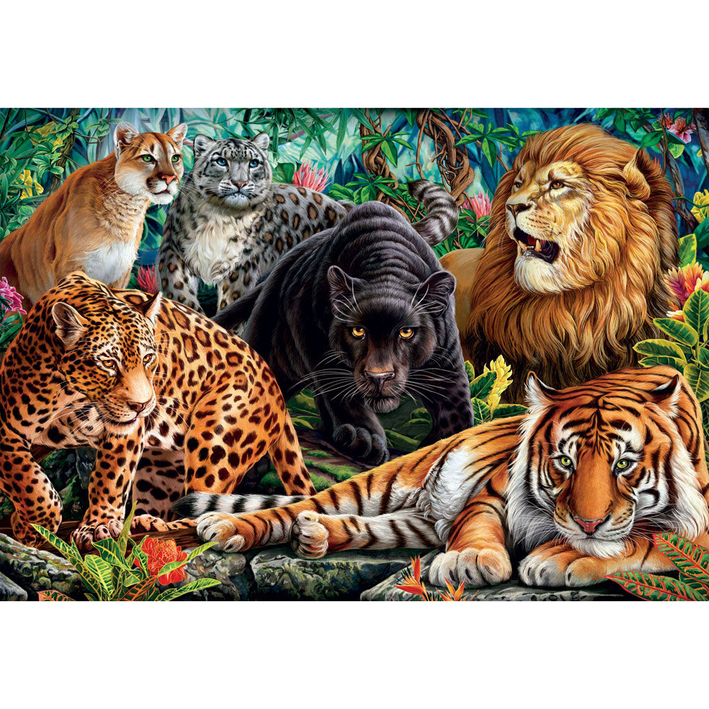 CLEMENTONI 500ч. Пъзел High Quality Collection Wild Cats