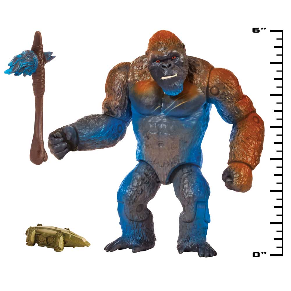 MONSTERVERSE GODZILLA x KONG Битката в Кухата земя с диорама