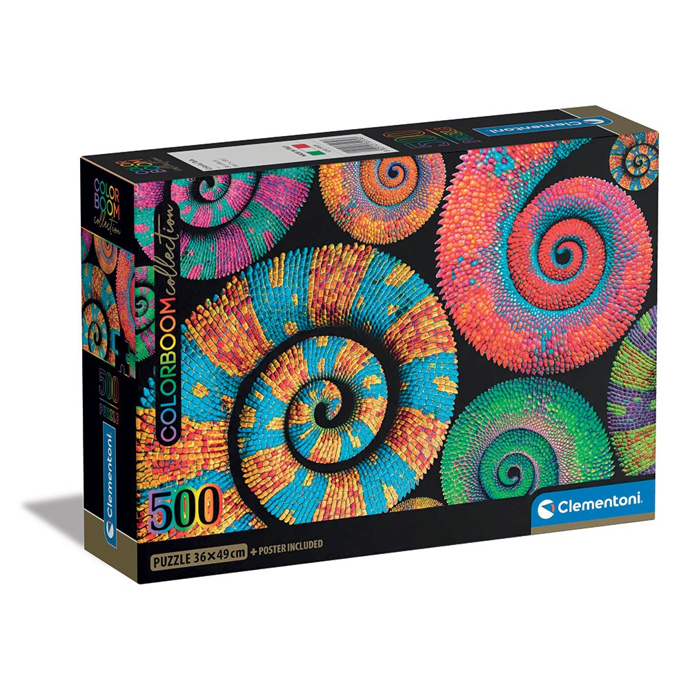 CLEMENTONI 500ч. Пъзел Colorboom Curly Tails
