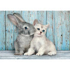 CLEMENTONI 500ч. Пъзел Cat and Bunny