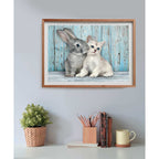 CLEMENTONI 500ч. Пъзел Cat and Bunny