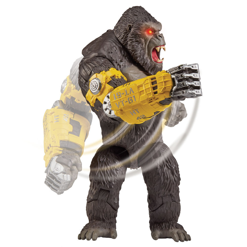 MONSTERVERSE GODZILLA x KONG Кинг Конг с Мега ръкавица и функция юмрук