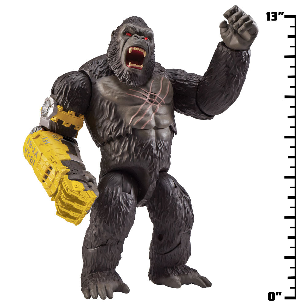 MONSTERVERSE GODZILLA x KONG Кинг Конг с Мега ръкавица и функция юмрук