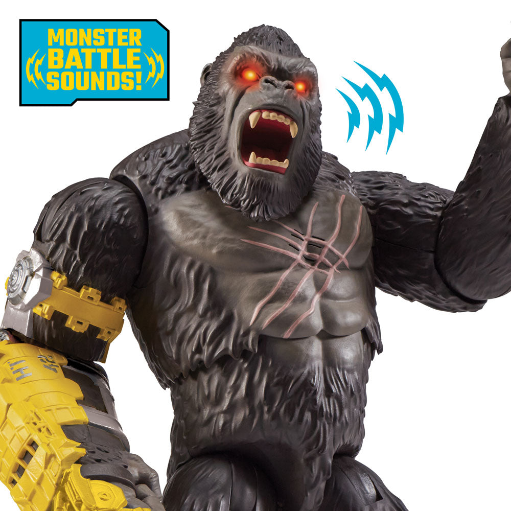 MONSTERVERSE GODZILLA x KONG Кинг Конг с Мега ръкавица и функция юмрук