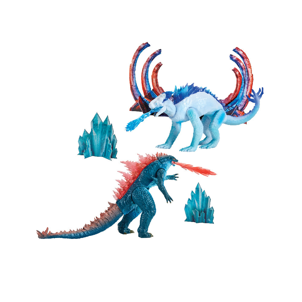 MONSTERVERSE GODZILLA x KONG Битка на титани с мини диорама