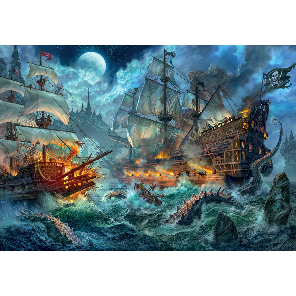 CLEMENTONI 6000ч. Пъзел Pirates Battle