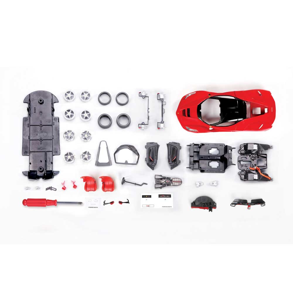 MAISTO ASSEMBLY LINE КОЛА ЗА СГЛОБЯВАНЕ FERRARI LAFERRARI 1:24