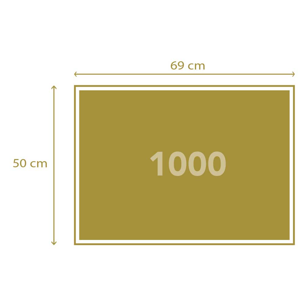 CLEMENTONI 1000ч. Пъзел High Quality Collection Capri